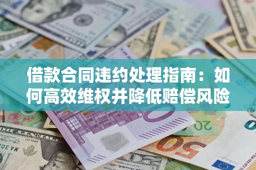 北京借款合同违约处理指南：如何高效维权并降低赔偿风险？