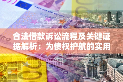 北京合法借款诉讼流程及关键证据解析：为债权护航的实用指南